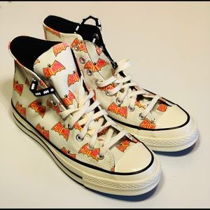 NEW! 70’s style high top converse ‘Batman’ size 9